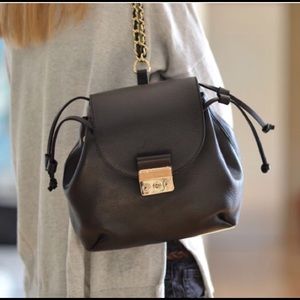 ZARA genuine leather backpack